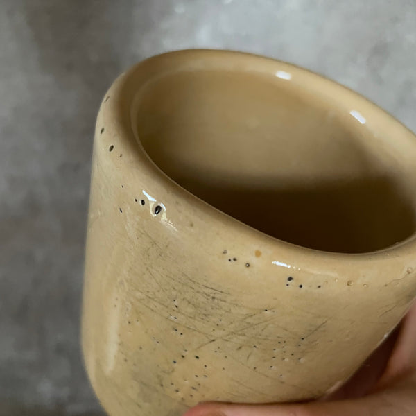 Yellow mug BUENAS VIBRAS