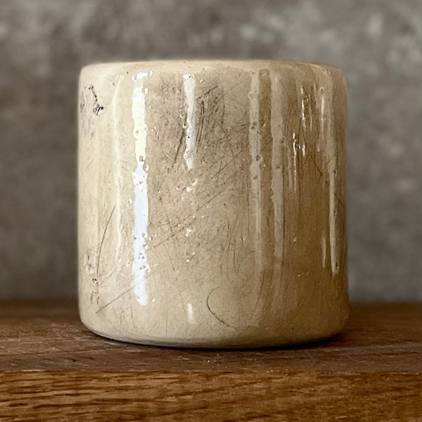 Beige mug with word in NAMIE