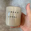 Lovely speckled mugs for a couple