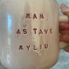 Big pink mug for mom
