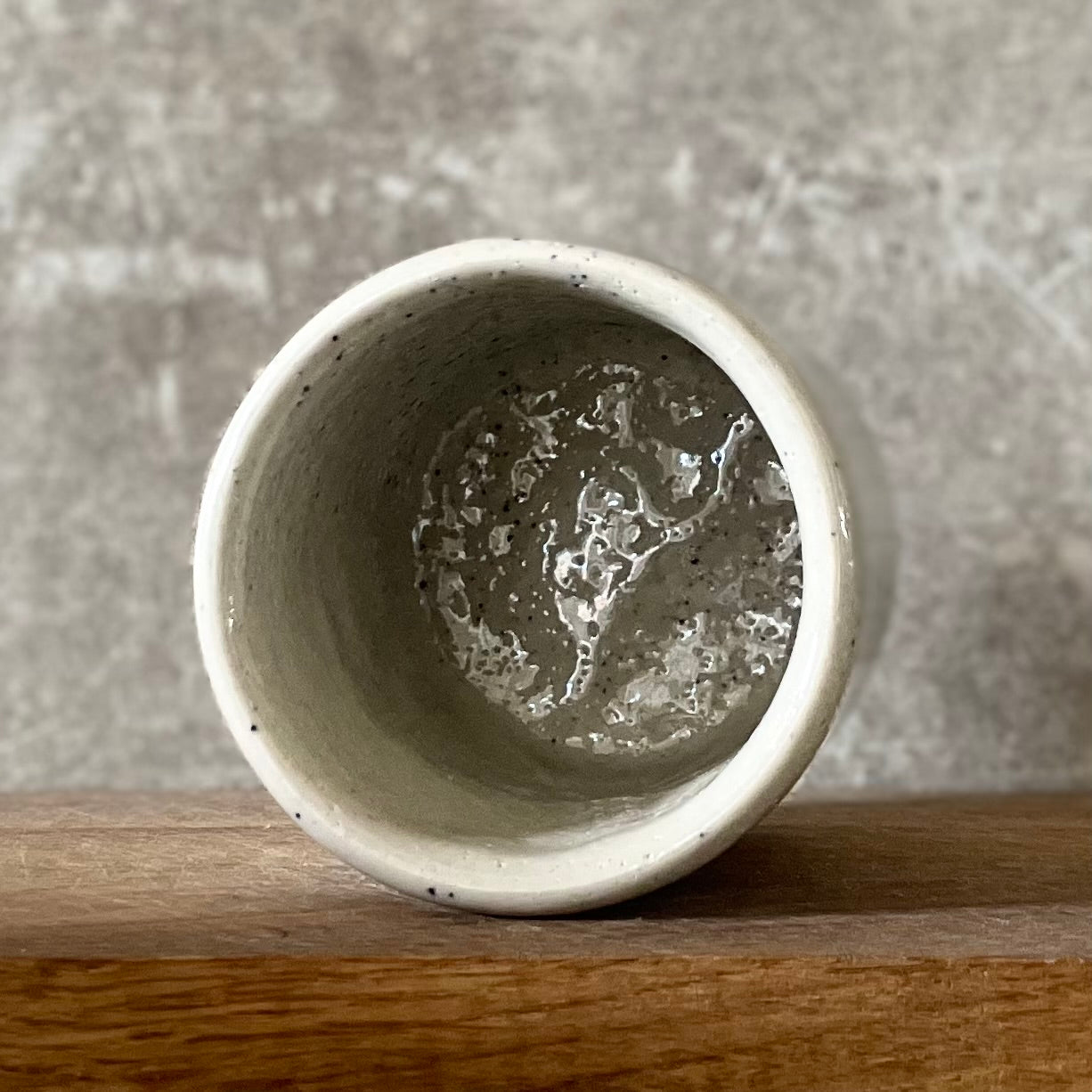 White mug without handle NOW