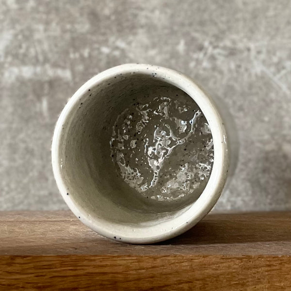 White mug without handle NOW