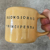 Yellow handmade mug for her