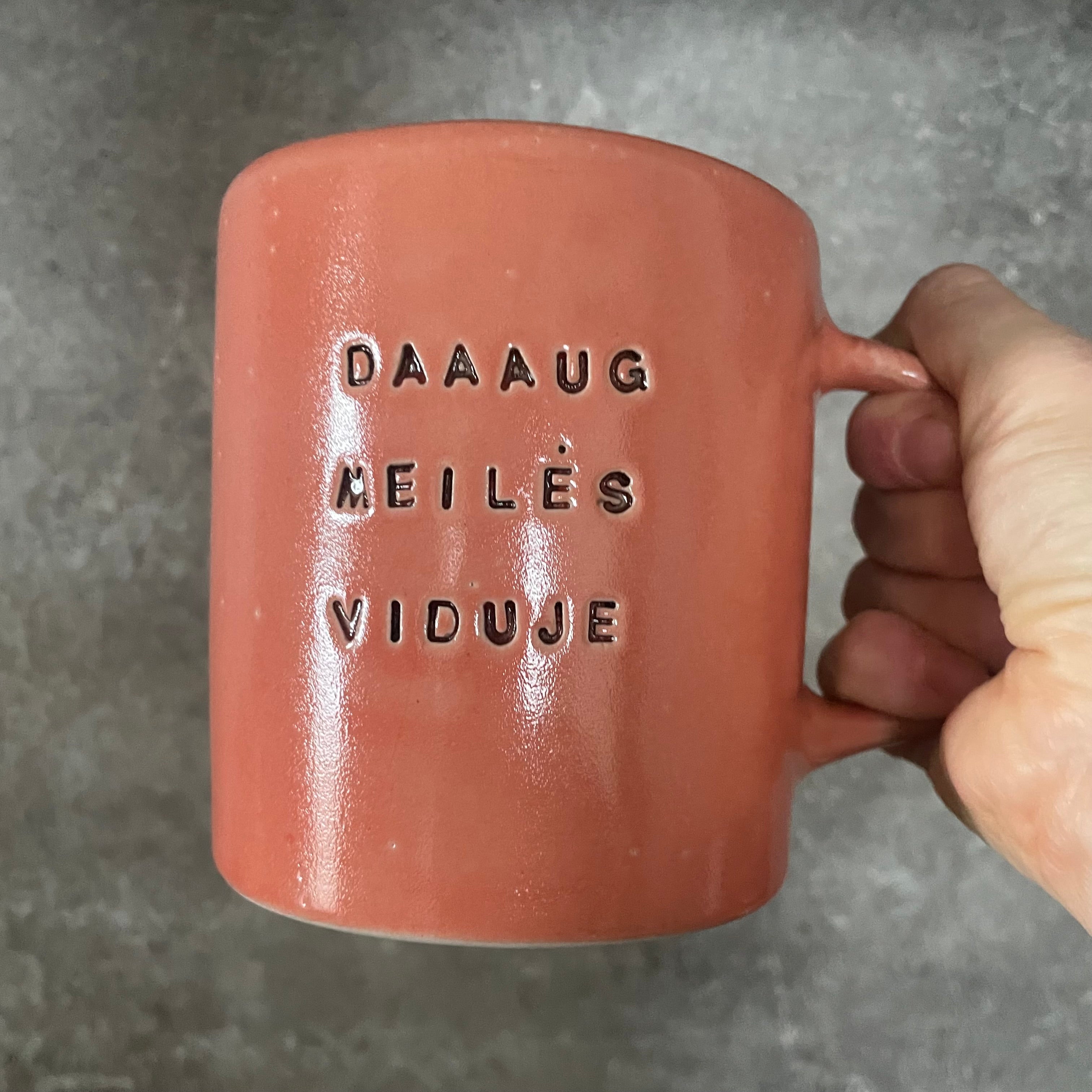 Big lovely stoneware mug