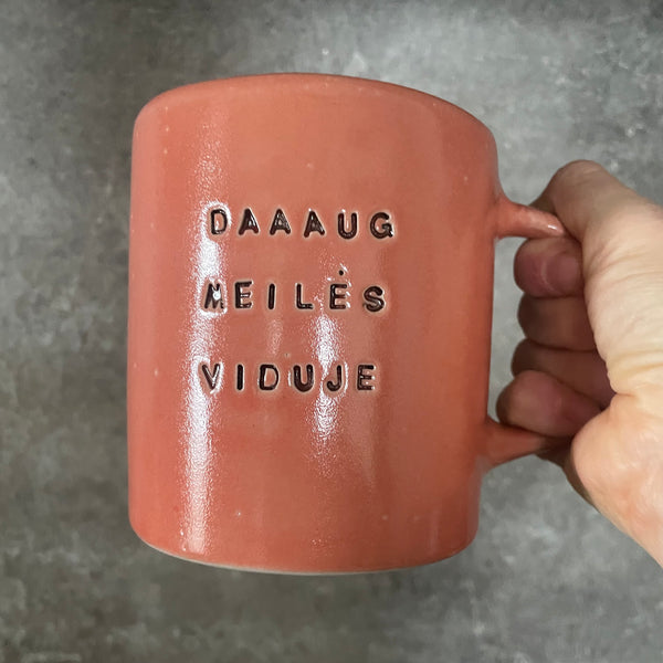 Big lovely stoneware mug