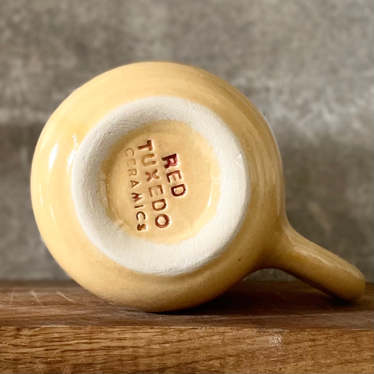 Big yellow mug KELKIS SAULYTE