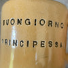 Yellow handmade mug for her