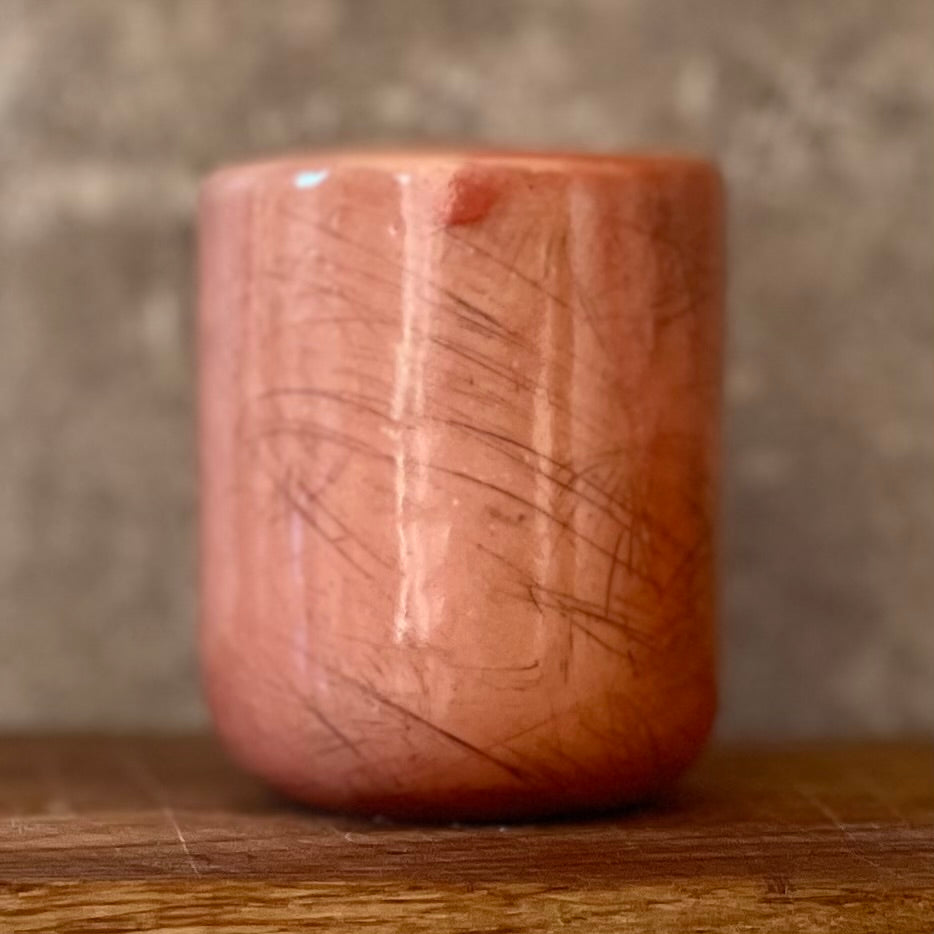 Red mug KELKIS BUČKIS 150 ml