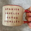 Colored mug SKANIOS KAVELĖS