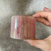 Pink small mug without handle BONJOUR