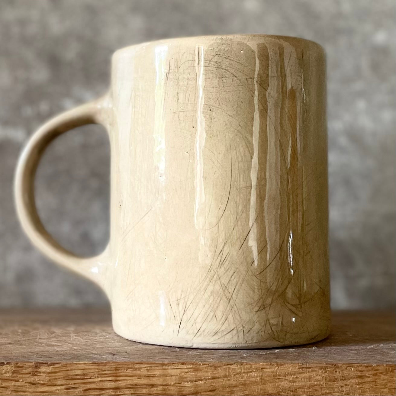 Ceramic mug with funny saying