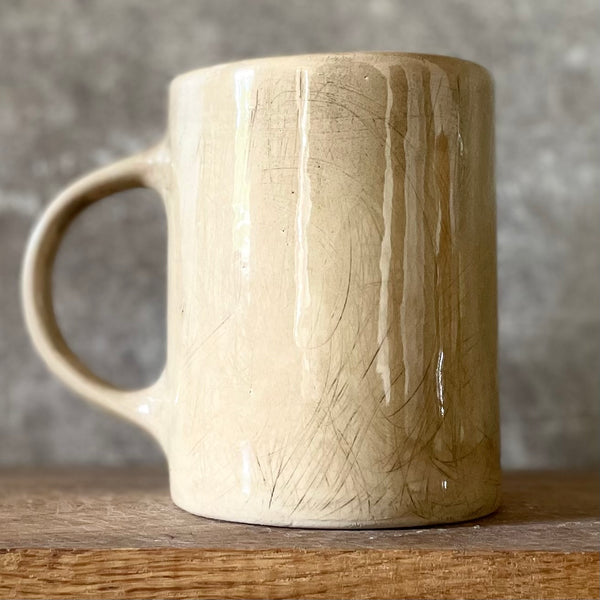Ceramic mug with funny saying