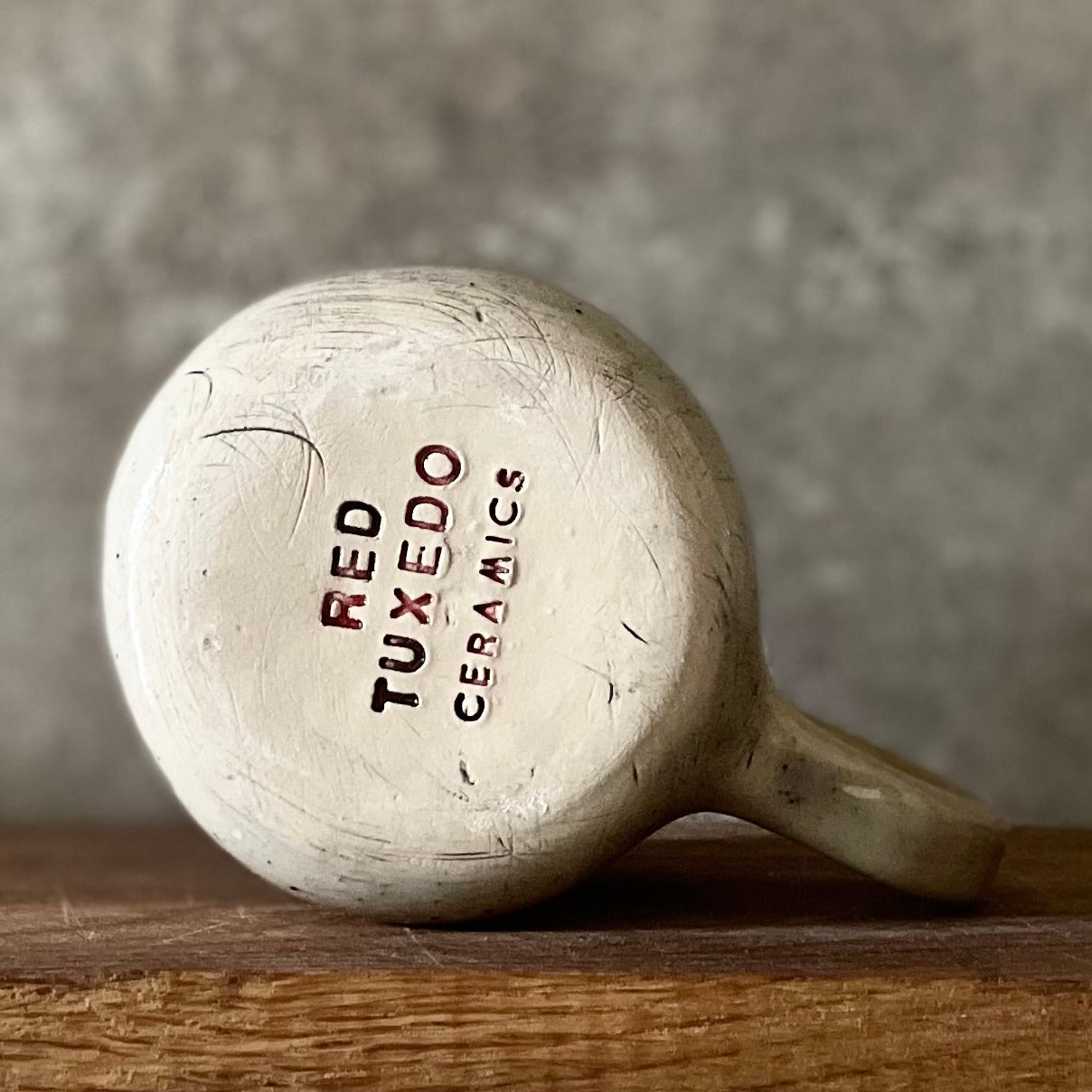 Ceramic mug with quote by Rilke