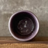 Purple mug with saying in Lithuanian