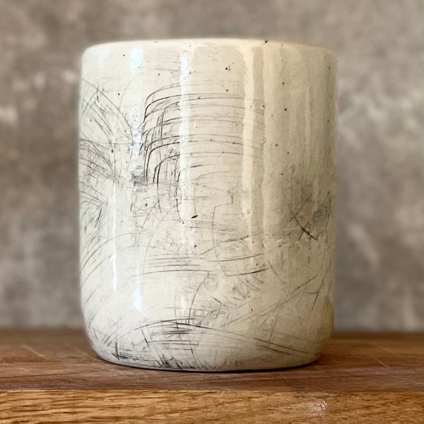 Speckled mug NORIU ŠAMPANO