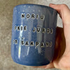 Blue mug NORIU ŠAMPANO
