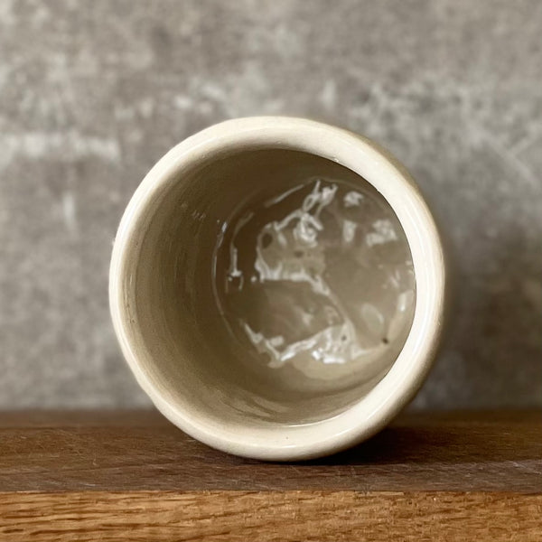 White tumbler mug MAÑANA