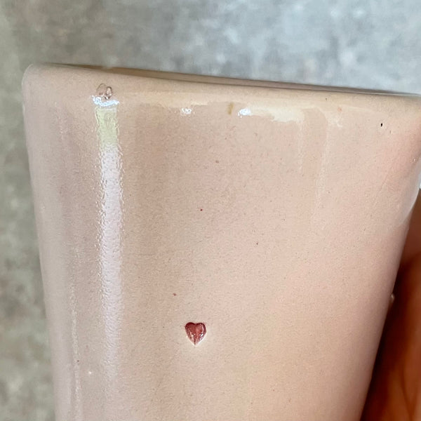 Pink tumbler mug for mom