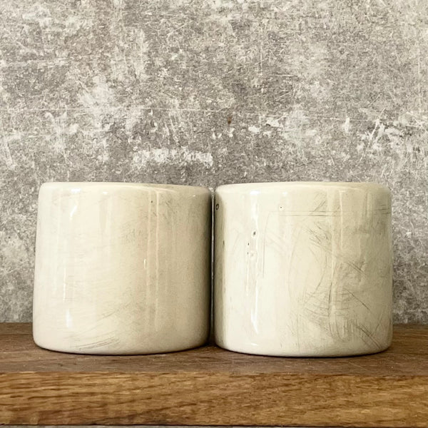 Set of two cute espresso mugs