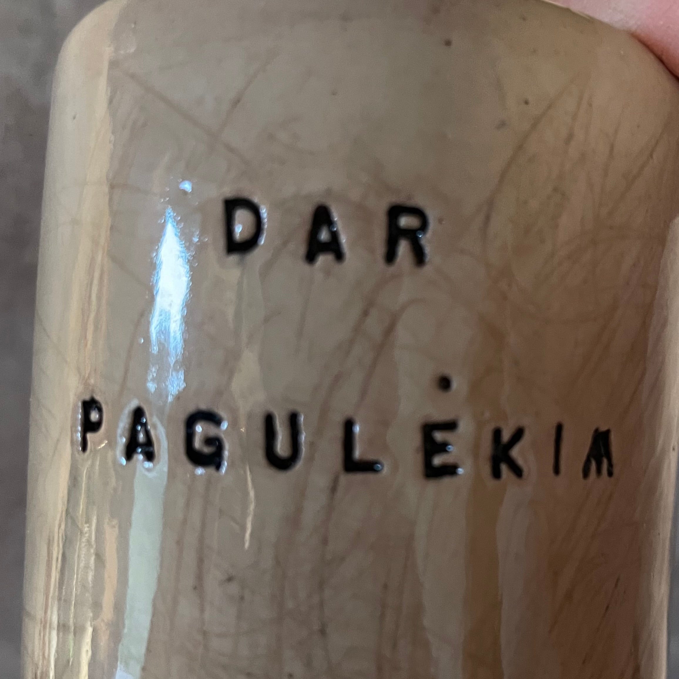 Set of two small lovely espresso mugs