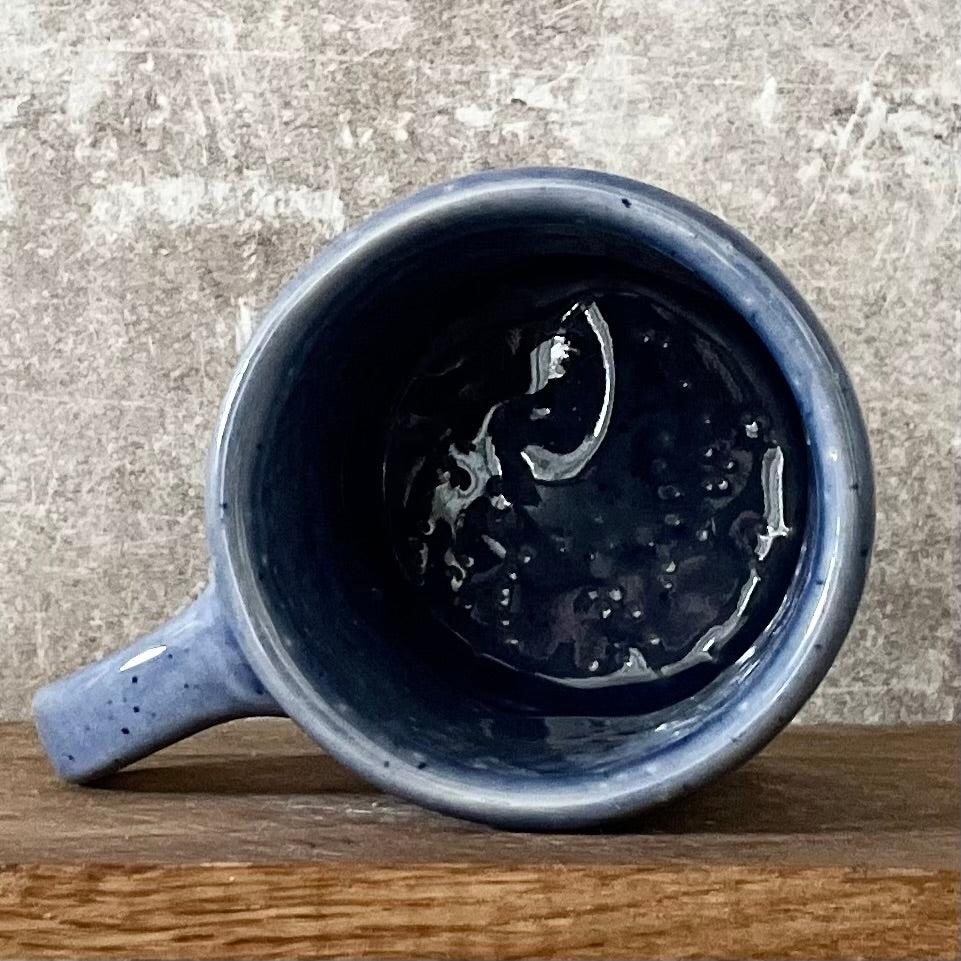 Blue mug with lovely saying about snore