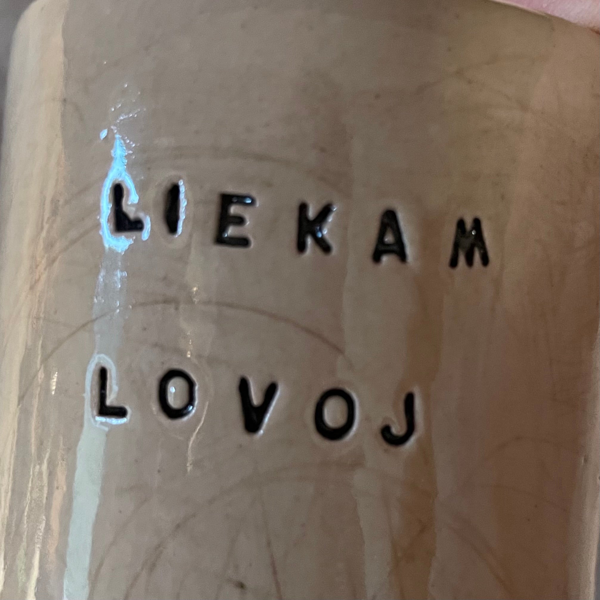 Set of two small lovely espresso mugs