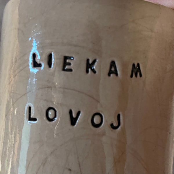 Set of two small lovely espresso mugs