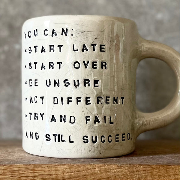Big big inspirational mug