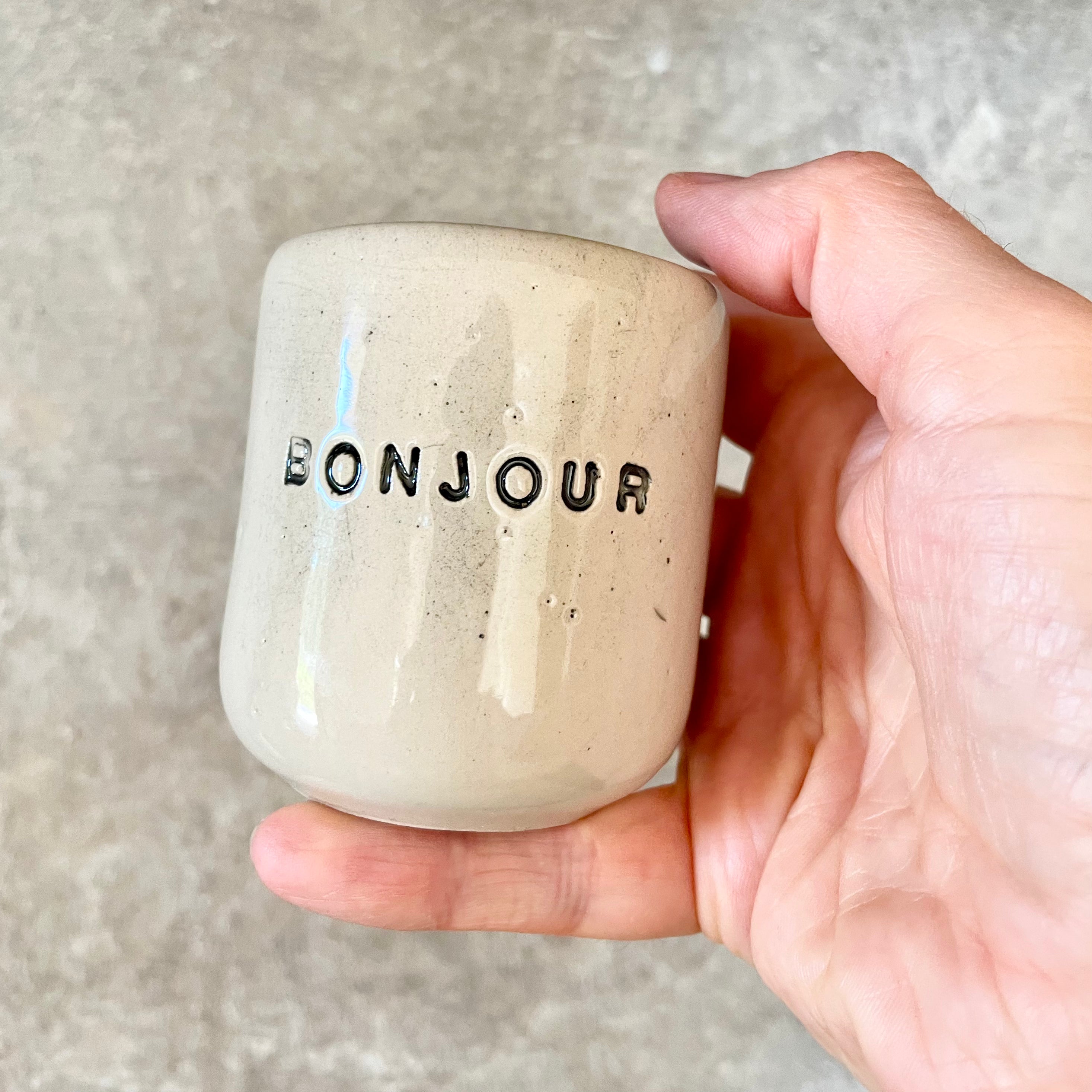 Mažų espresso puodelių rinkinys