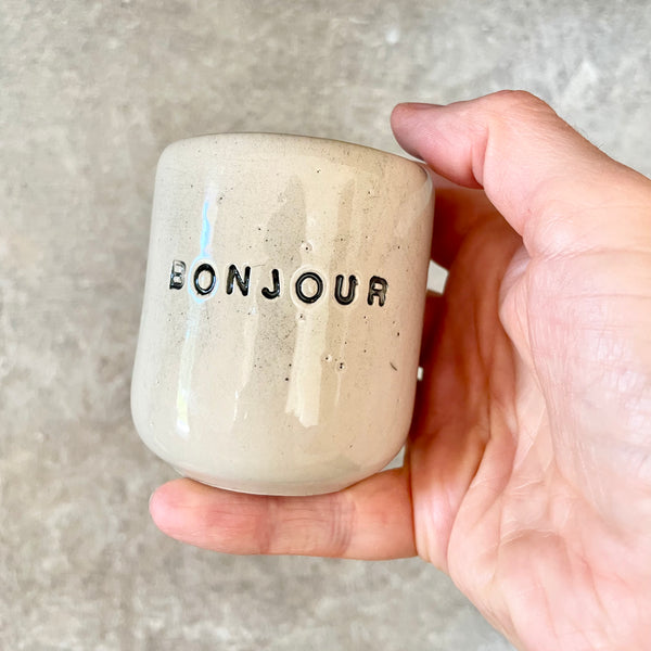 Mažų espresso puodelių rinkinys