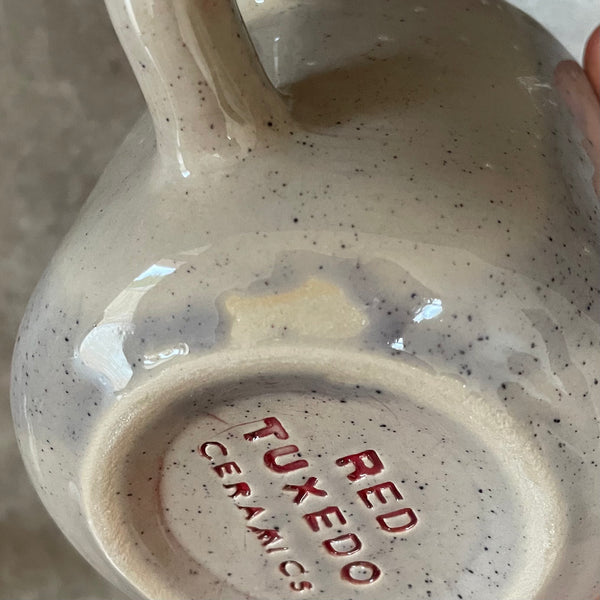 Big mug with words in German