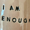 Pink ceramic tumbler mug I AM KENOUGH