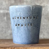 Handmade mug Adventure awaits | Red Tuxedo Ceramics