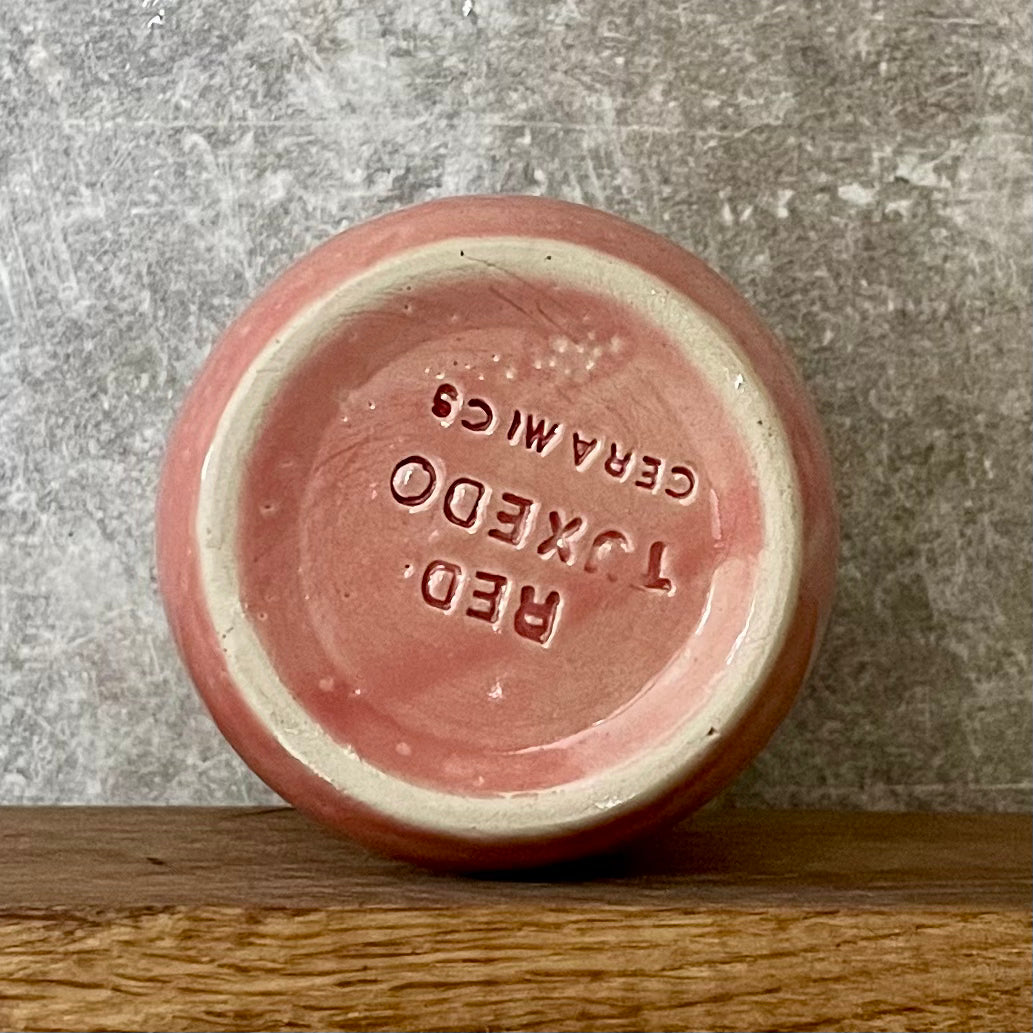 Pink tumbler mug with funny saying in Russian