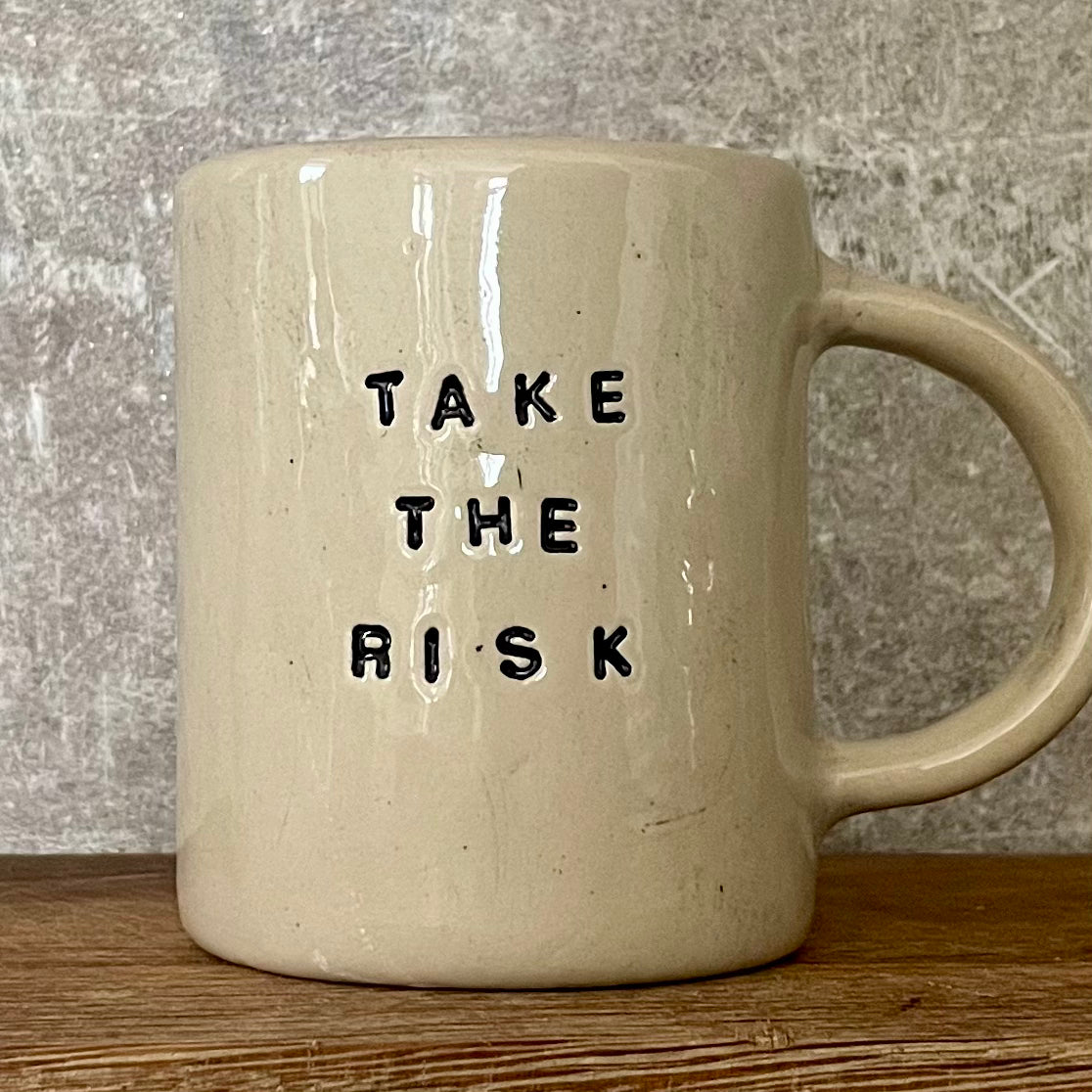 Mug TAKE THE RISK
