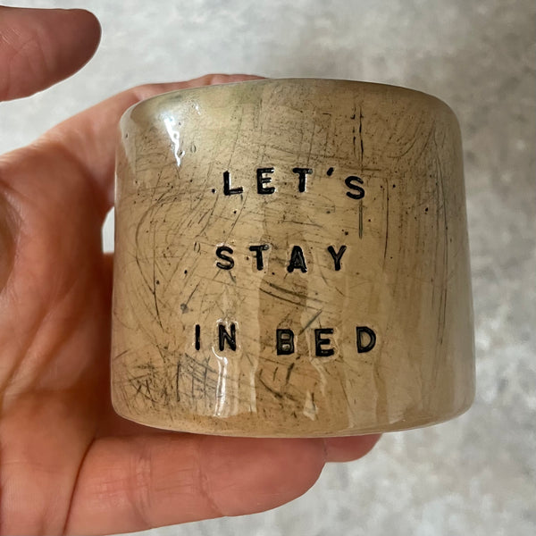 Ceramic espresso cups handmade