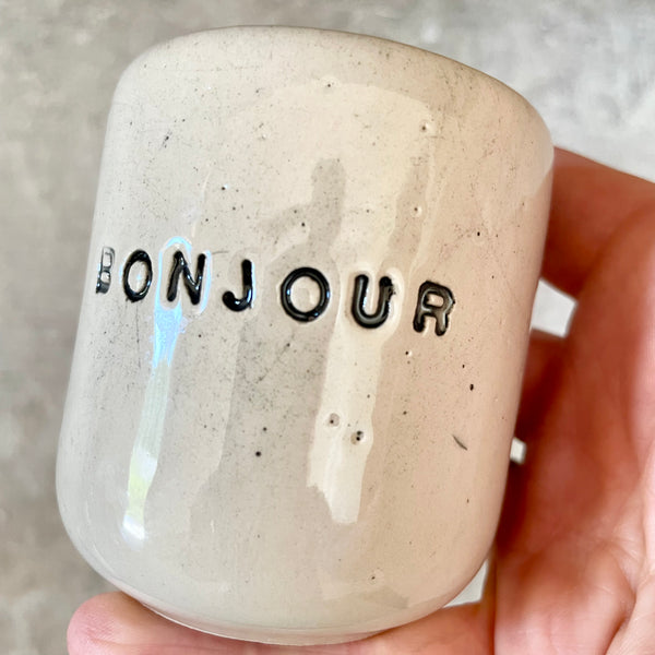 Mažų espresso puodelių rinkinys