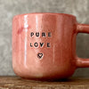 Big handmade ceramic mug| RedTuxedoCeramics