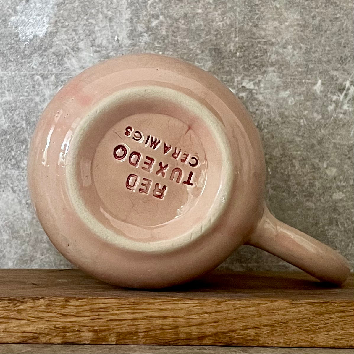 Big heavy mug with saying in Spanish