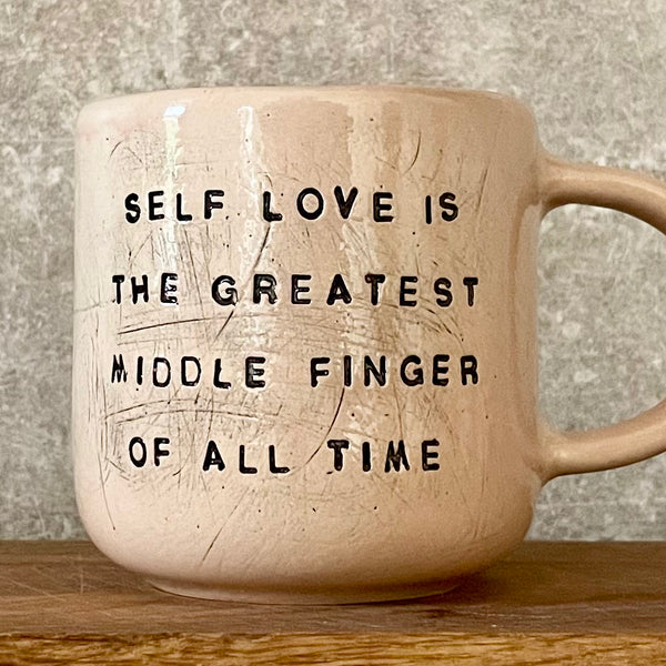 Big self love mug