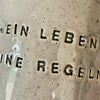 Big mug with words in German