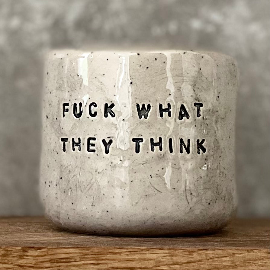 Tumbler mug without handle