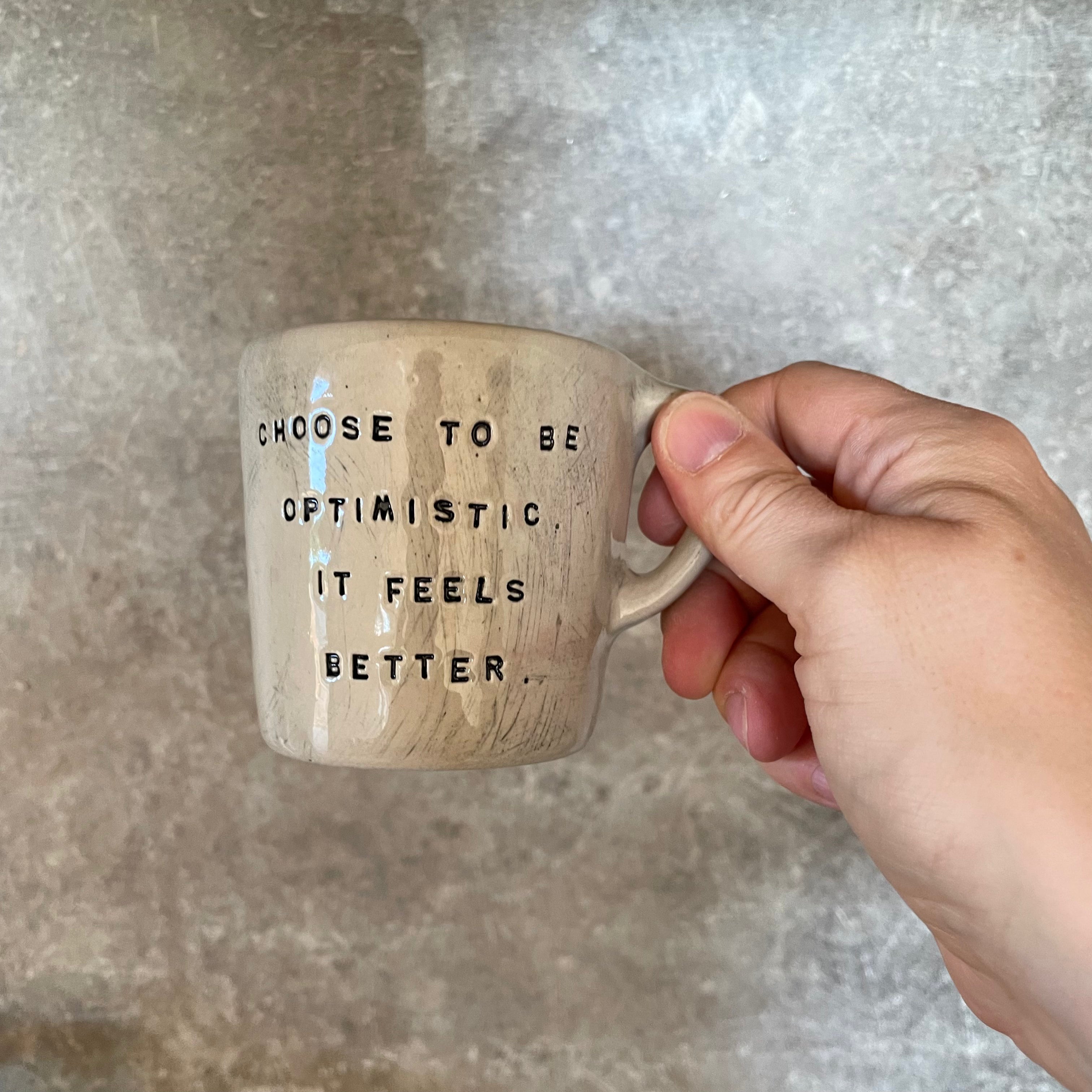 Small mug with quote by Dalai Lama