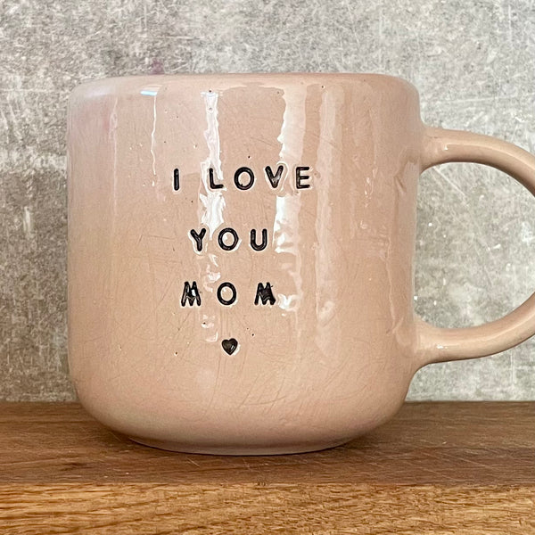 Big pink mug for mom