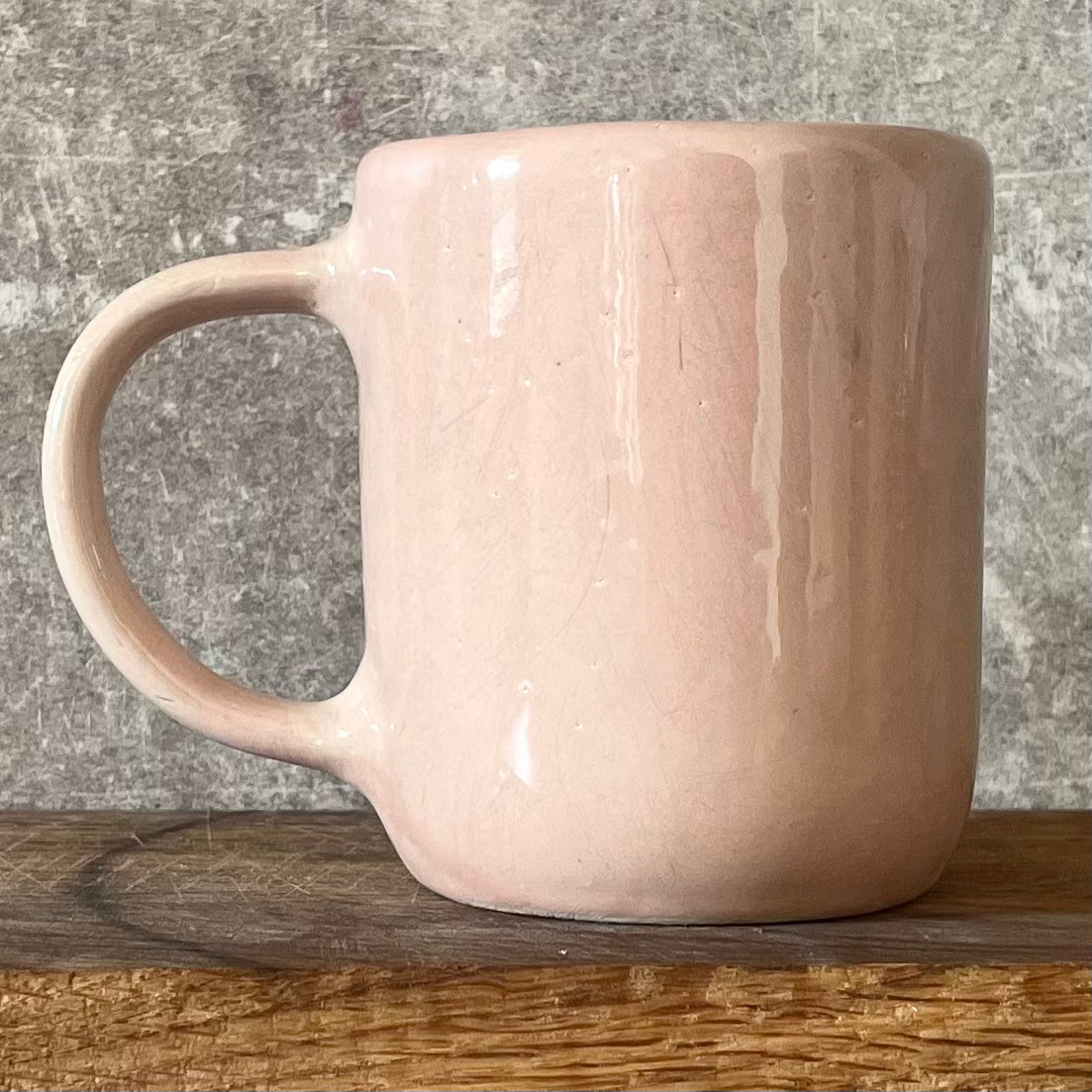 Ceramic pink mug for a nurse