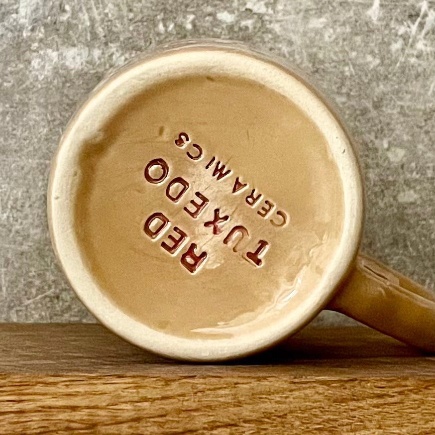 Cozy light brown mug