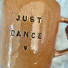 Brown mug JUST DANCE