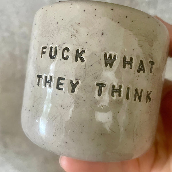 Tumbler mug without handle