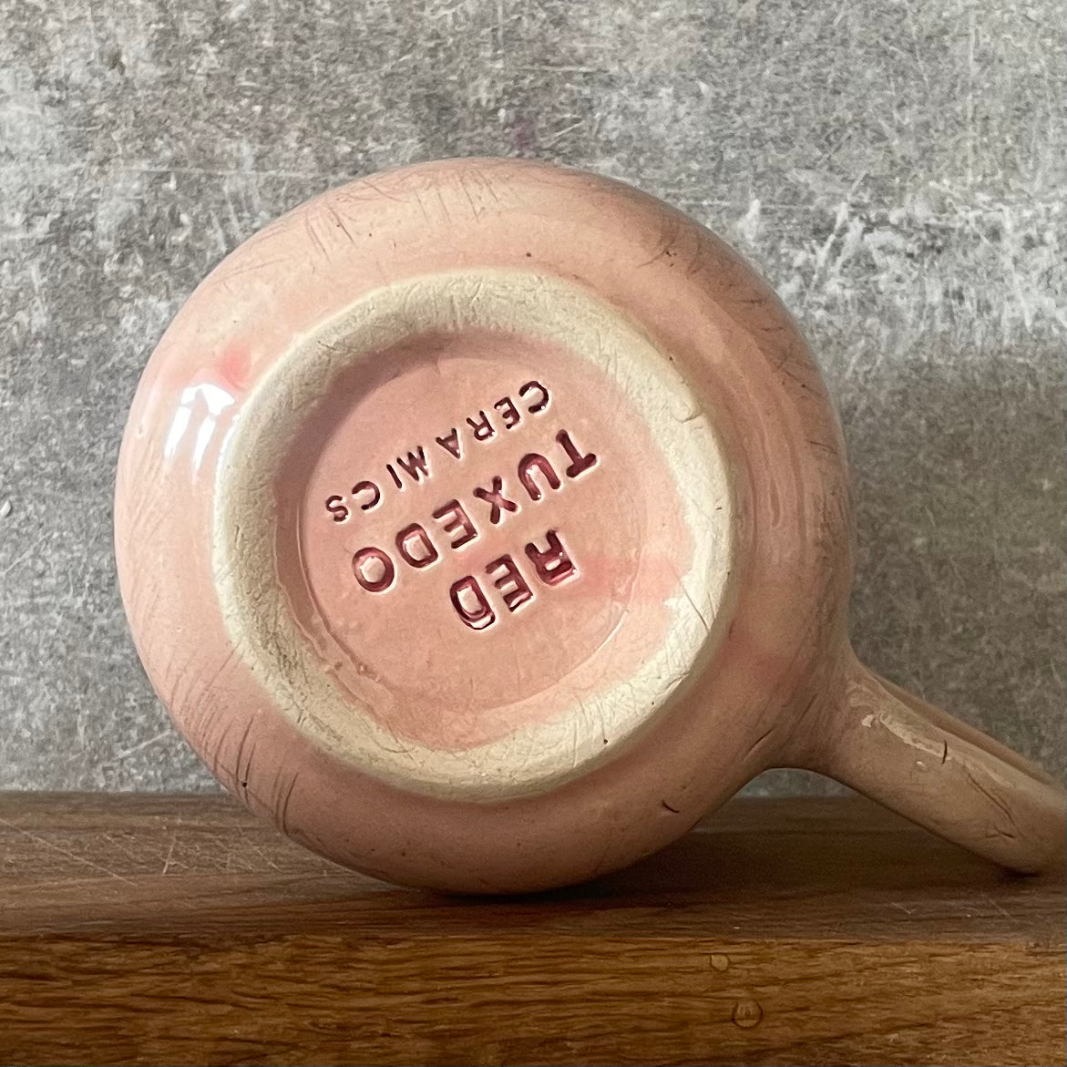 Pink affirmation mug about healing