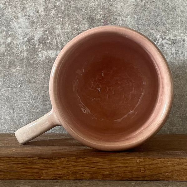 Pink affirmation mug about healing